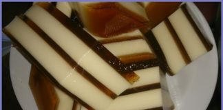 Rau câu flan cheese